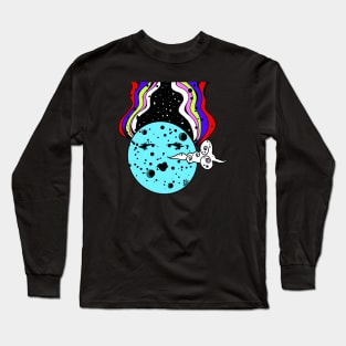 dope moon Long Sleeve T-Shirt